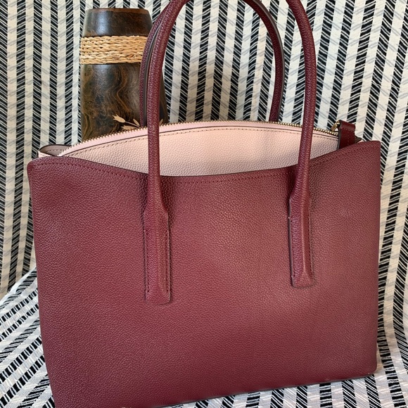 Kate spade Margaux cherrywood tote satchel - Picture 3 of 8